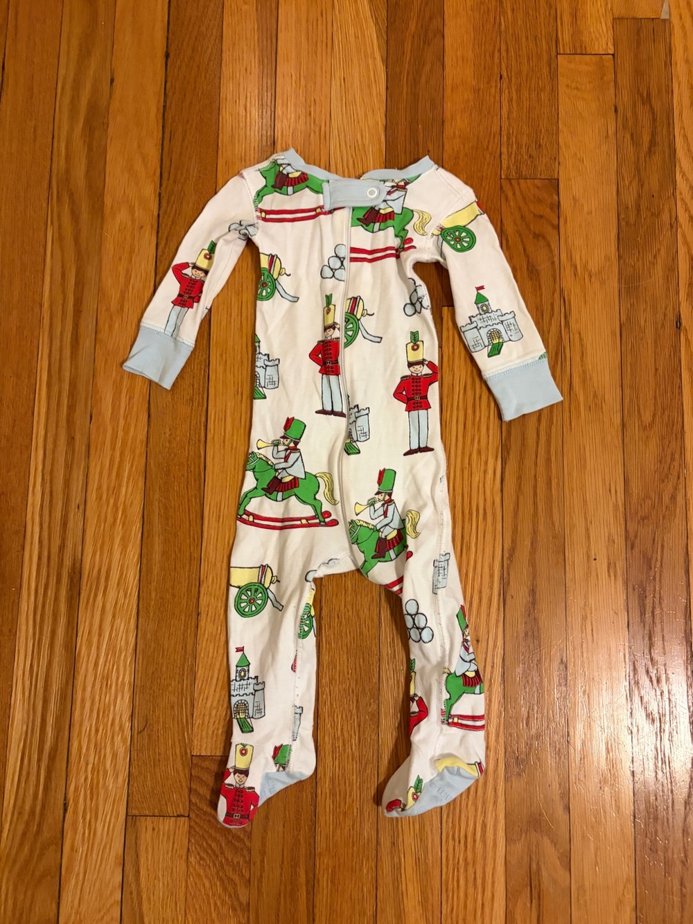 The Beaufort Bonnet Company EUC Nutcracker One-Piece Footed Sleeper 3-6 Mo RARE